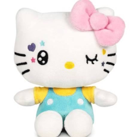 Hello Kitty - Sanrio - Plüschfigur (In our eyes Sanrio - Türkis 22 cm) - Play by Play