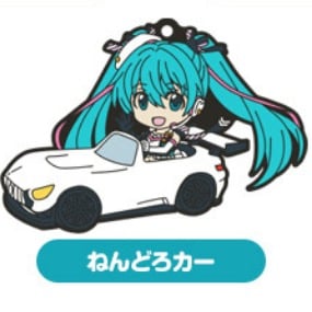 Hatsune Miku im Nendoroid Auto- 2019 Ver. - GT Project - Gummi-Schlüsselanhänger Nendoroid Plus