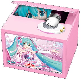 Hatsune Miku - GT Project - Racing Miku 2019 Version - Spardose pink