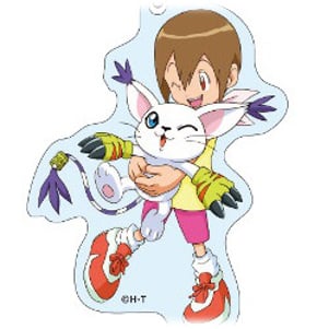 Hikari (Kari) Yagami und Gatomon - Digimon Acryl Schlüsselanhänger - 15th Anniversary