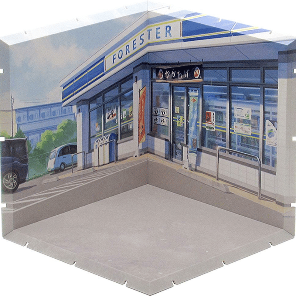 Convenience Store - Dioramansion 150 - Background for Nendoroid and Figma Figures
