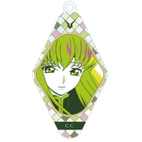C.C - Code Geass Lelouch of the Rebellion - Trading Color Palette - Acryl-Schlüsselanhänger