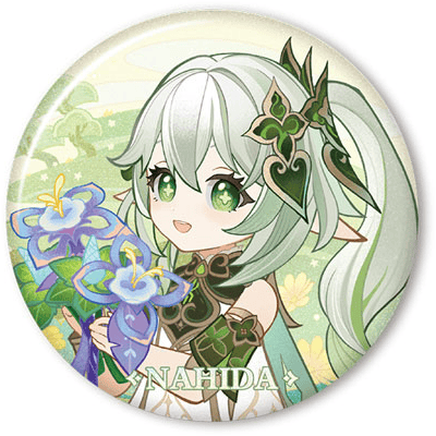 Nahida - Genshin Impact - Button (Glittering Elixirs Series) - miHoYo