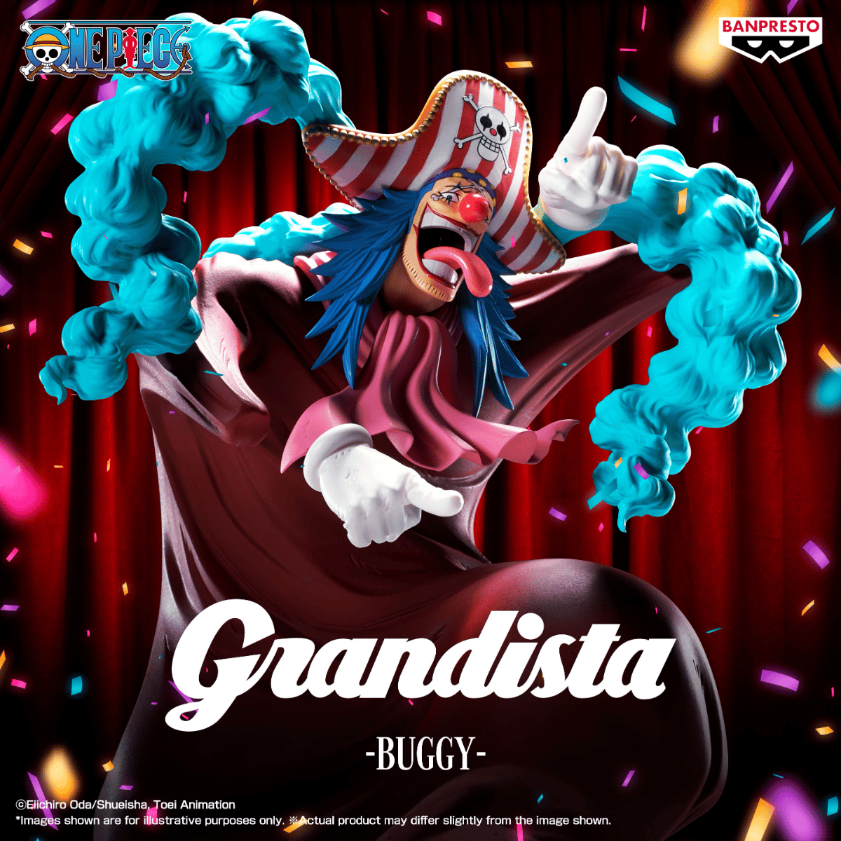 Buggy - One Piece - Grandista - Banpresto