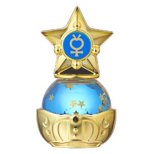 Verwandlungsfüller (Sailor Merkur) - Mercury Star Power Stick - Sailor Moon Schneekugel - Prism Powered Dome