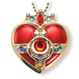 Verwandlungsbrosche Staffel S - Sailor Moon Miniaturely Tablet - Cosmic Heart Compact