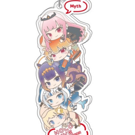 Hololive Hug Meets Tsumi Arrange 09 Myth - Acrylanhänger - Bandai