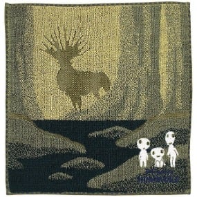 Kodama & Waldgott Mini-Handtuch - Prinzessin Mononoke