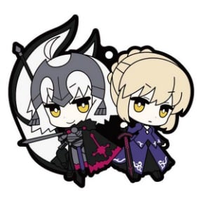 Jeanne d'Arc Alter & Saber Alter - Fate / Grand Order - Buddy Collection Gummi-Anhänger