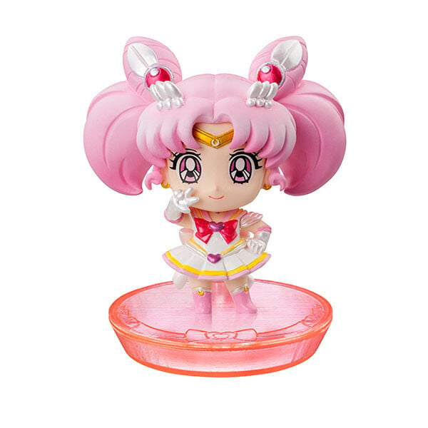 Sailor Moon - Petit Chara Land Serie 2 Figur - Version A - Super Sailor Chibi Moon mit Luna P