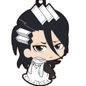 Byakuya Kuchiki - Bleach - Bocchi-kun - Rubber Mascot / Anhänger