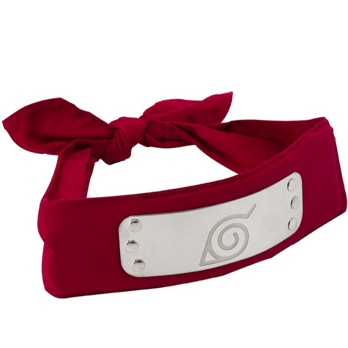 Naruto Shippuden - Stirnband/ Headband - Konoha Rot - AbyStyle