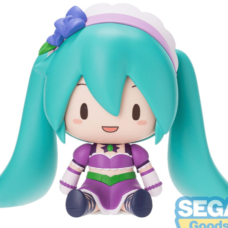 Hatsune Miku - Sparkly Purple - Fuwa Petit - Sega