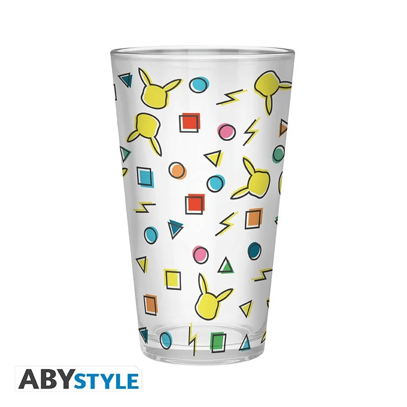 Pokemon - Pikachu Muster - 400ml AbyStyle großes Glass