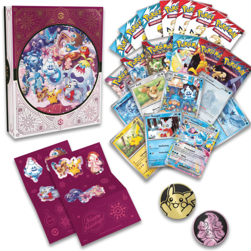 Pokemon TCG - Adventskalender/ Festtagskalender 2025 (Sammelkartenspiel, deutsch)