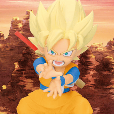 Super Saiyajin Son Goku (Mini) - Dragon Ball Daima - With Panel - Banpresto