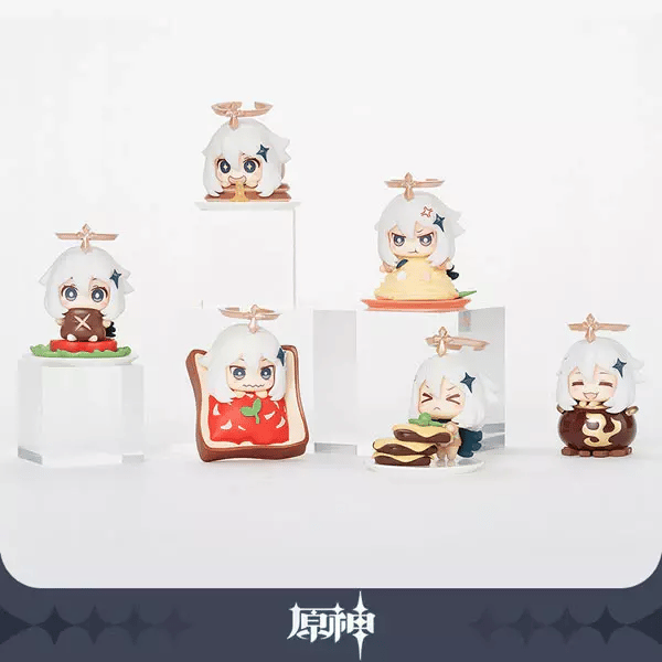 Zufällige Auswahl - Paimon (Food Theme)- Genshin Impact - Mini Figuren - miHoYo