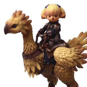 Shantotto und Chocobo - Final Fantasy XI Bring Arts - Square Enix