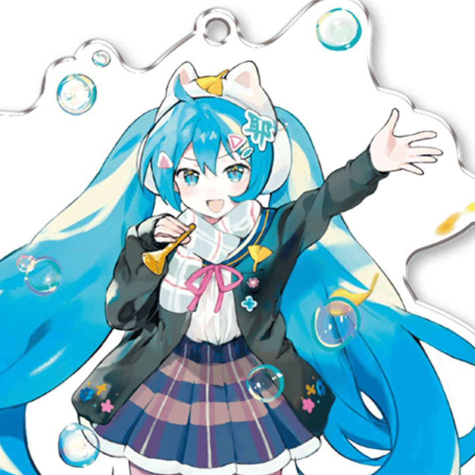 Hatsune Miku - HUILANCloud Design - Aki Ryokou / Herbstreise - Stand Keychain - Sega