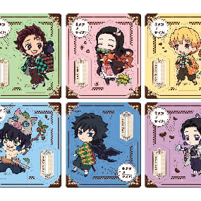 Set - Demon Slayer: Kimetsu no Yaiba Outing Set - Colorful Version - Acrylaufsteller - Megahouse (6 Aufsteller)