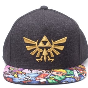 Zelda - Black Woods Boys Snapback Cap/ Kappe