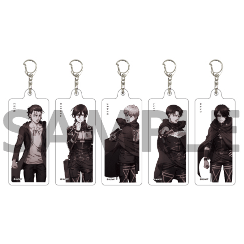 Zufällige Auswahl - Attack on Titan: The Final Season (White) - Acrylanhänger - Mappa
