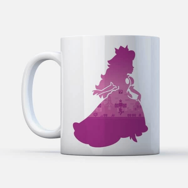 Peach Silhouette - Super Mario Tasse - THG Nintendo Collection
