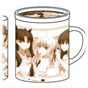 Fate/stay night Unlimited Blade Works Tasse mit Deckel - Sepia