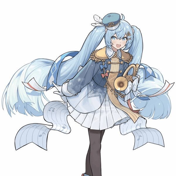 Hatsune Miku / Snow Miku - Snow Miku All Stars - 2020 Ver. - AMP - Artist MasterPiece+ - Taito