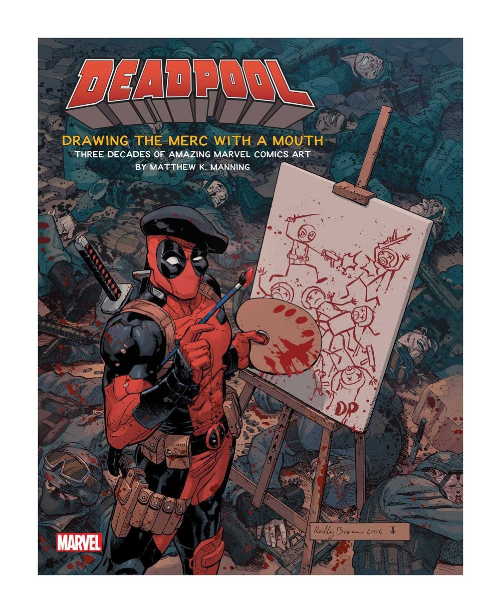 Buy Drawing the Merc with a Mouth - Deadpool Artbook online | Figuya