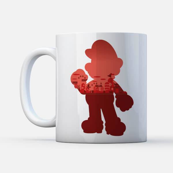 Mario Silhouette - Super Mario Tasse - THG Nintendo Collection