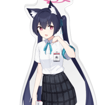 Kuromi Serika - Blue Archive - Acrylaufsteller - Caravan