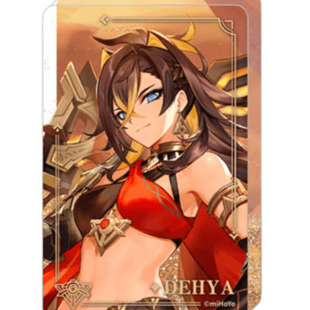 Dehya - Genshin Impact Windblume's Breath Version - Glitzer Acrylblock - miHoYo