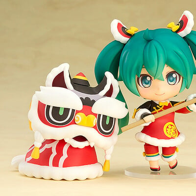 Nendoroid 654 Hatsune Miku: Lion Dance Ver.