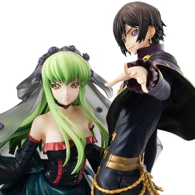 Lelouch Lamperouge & C.C. Figuren-Set – Code Geass: Resurrection Lelouch – MegaHouse G.E.M.