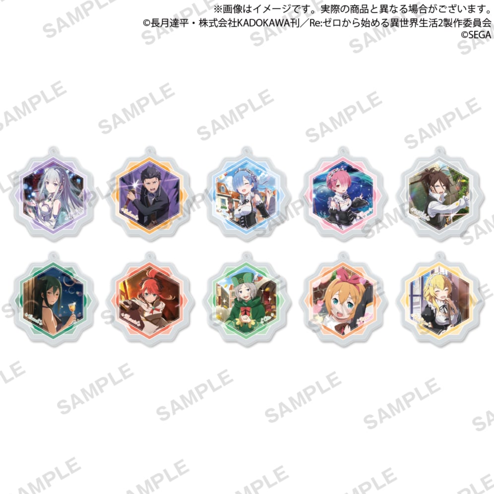 Zufällige Auswahl - Re:Zero Lost in Memories - Acrylanhänger (Capsule Acrylic Strap) - Bushiroad Creative