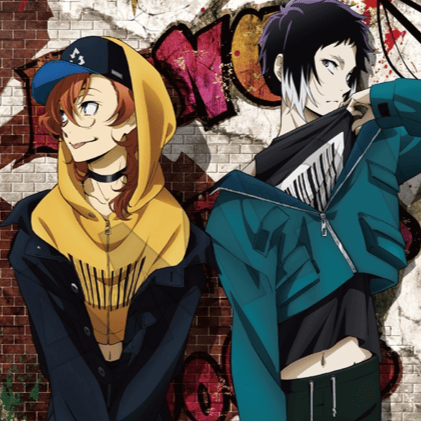 Chuuya Nakahara & Ryunosuke Akutagawa - Bungo Stray Dogs - Clear File / Clear Case / Aktenhülle - Y Line