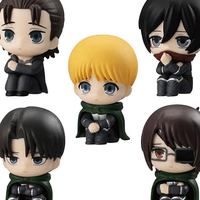 Zufällige Auswahl - Attack on Titan The Final Season - Mini Figuren (Machiboke) - Bandai