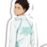 Hajime Iwaizumi - Haikyu!! - Acrylaufsteller (Furimuki Whole Body) - Takaratomy Arts