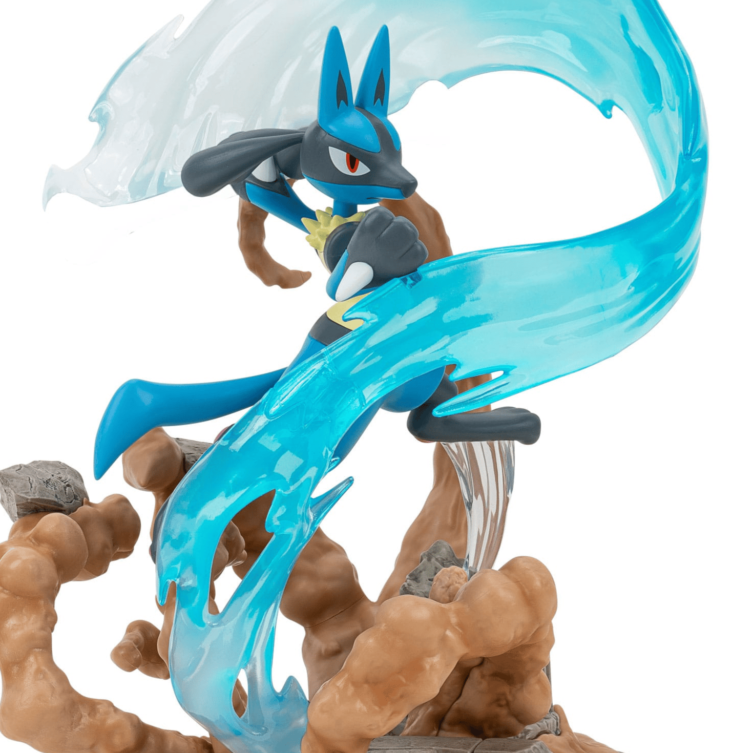 Lucario - Pokémon Deluxe Statue mit Leuchtfunktion - Jazwares