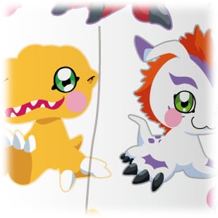 Digimon - Melamin Becher - Rookie Digimon