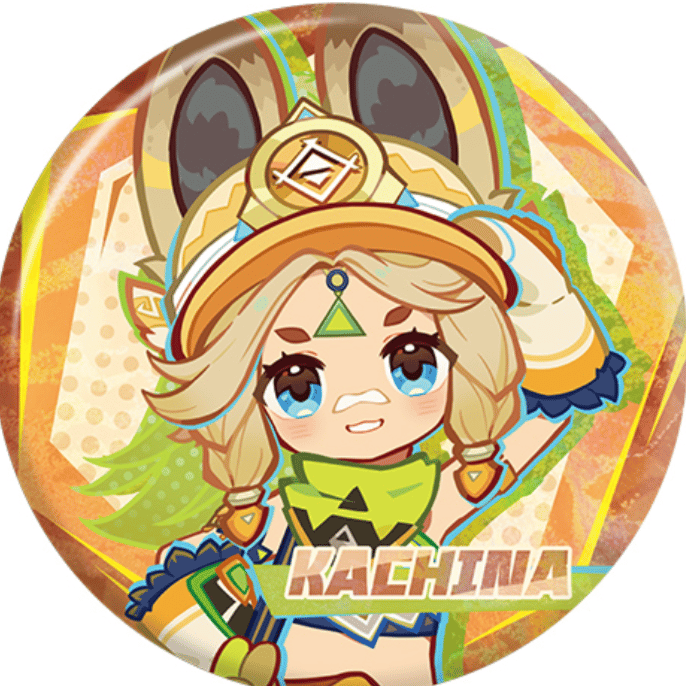 Kachina - Genshin Impact - Button - miHoYo