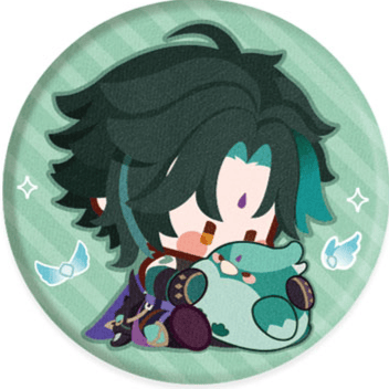 Xiao - Genshin Impact - Button (Plush Can Badge) - miHoYo