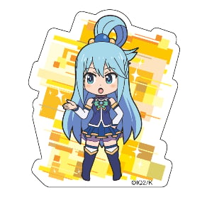 Aqua - Konosuba - Isekai Quartet 2 - Trading Acryl Button Aufsteller Schlüsselanhänger - lemitas