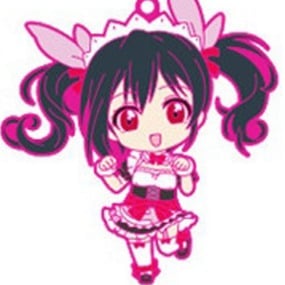 Niko / Nico Yazawa - Love Live Nendoroid Plus - Schlüsselanhänger
