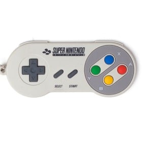 Super Nintendo Controller- Nintendo - Schlüsselanhänger - Difuzed