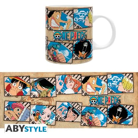 Portraits - 320 ml Tasse - One Piece - AbyStyle