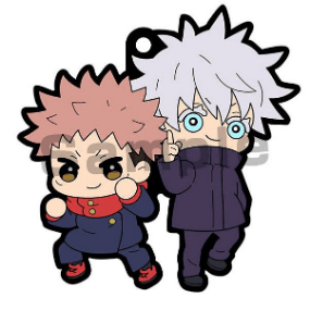 Yuji Itadori & Satoru Gojo - Jujutsu Kaisen - Gummi-Anhänger - Buddy Collection Vol. 2 - MegaHouse