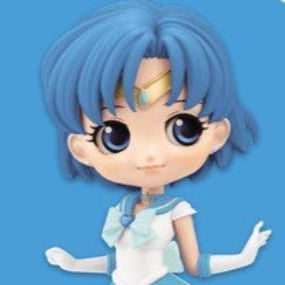 Super Sailor Merkur - Ver. B - Sailor Moon Eternal - Q Posket - Banpresto