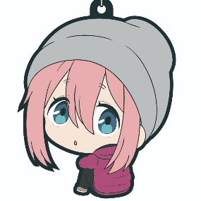 Nadeshiko Kagamihara (Bocchi-kun Series) - Yuru Camp Season 2 - Gummi-Schlüsselanhänger - HMA